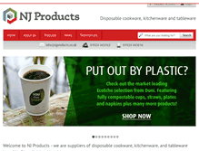 Tablet Screenshot of njproducts.co.uk